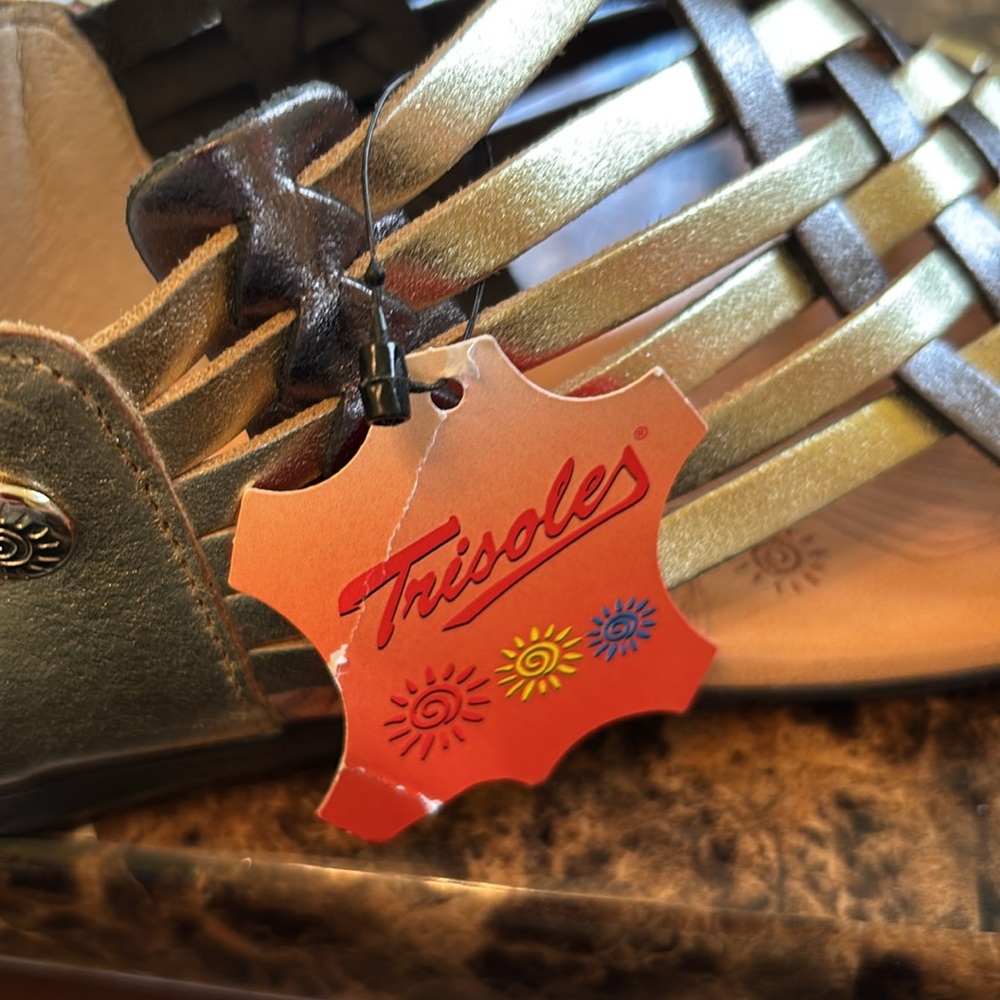 Trisoles Woven Sandle Made In Spain - Picture 7 of 10